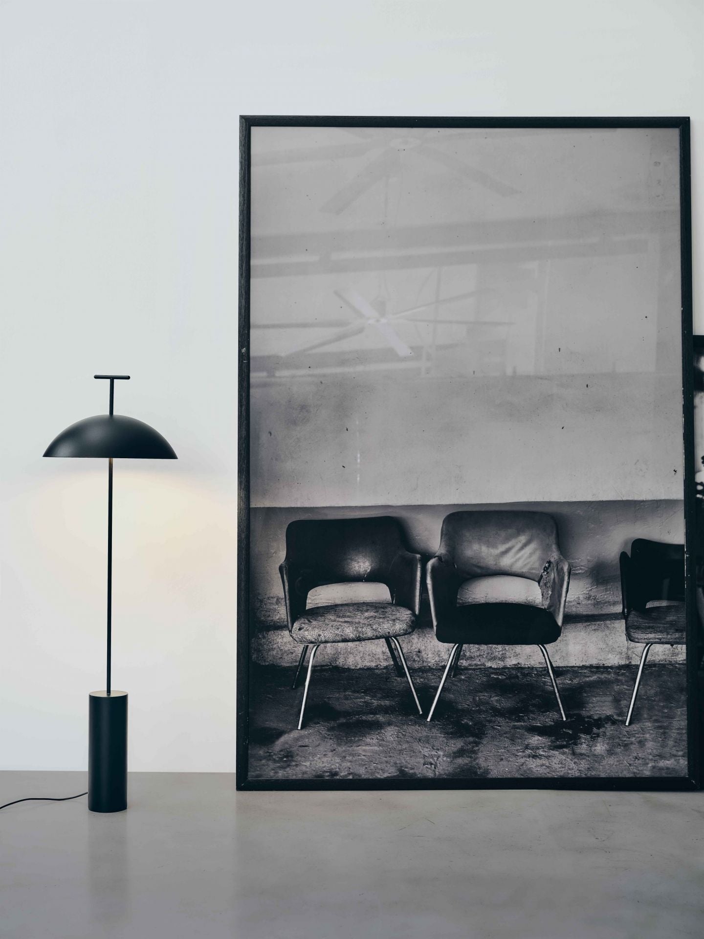 Modern Wood Floor Lamp with 15.7-Inch Shade