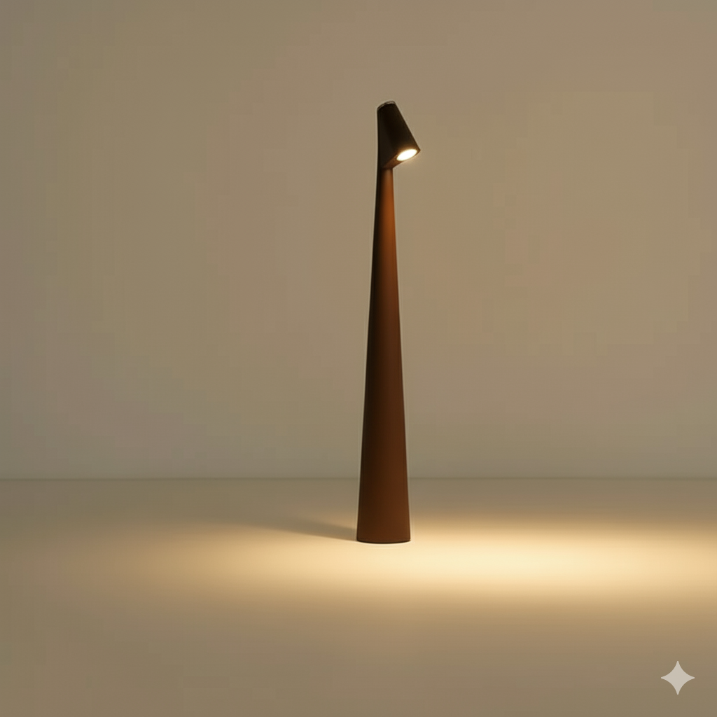 Wireless Rechargeable Minimalist LED Table Lamp Scandinavian Design