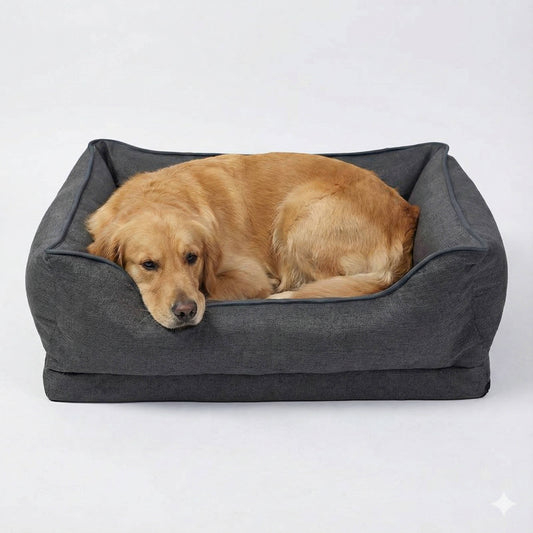 Orthopedic Non-Slip Car Dog Bed for Backseat
