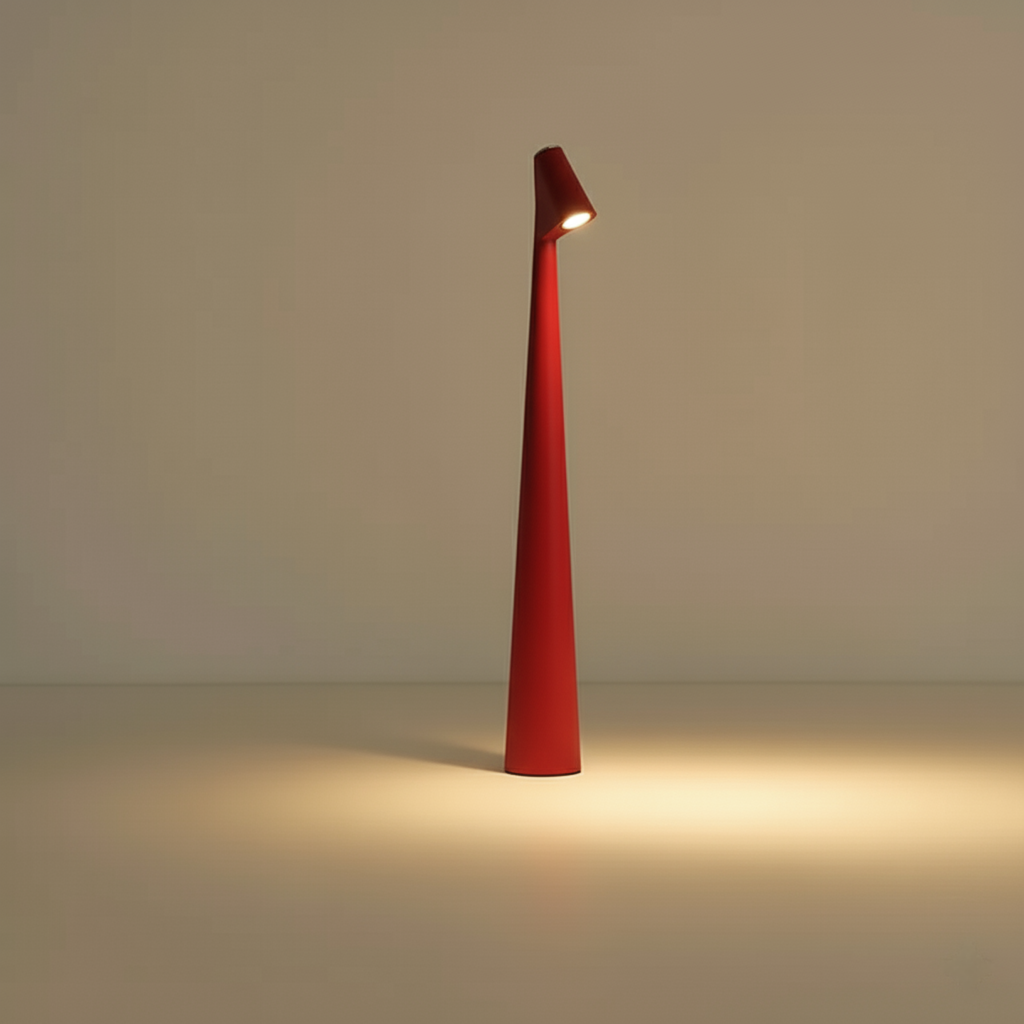 Wireless Rechargeable Minimalist LED Table Lamp Scandinavian Design