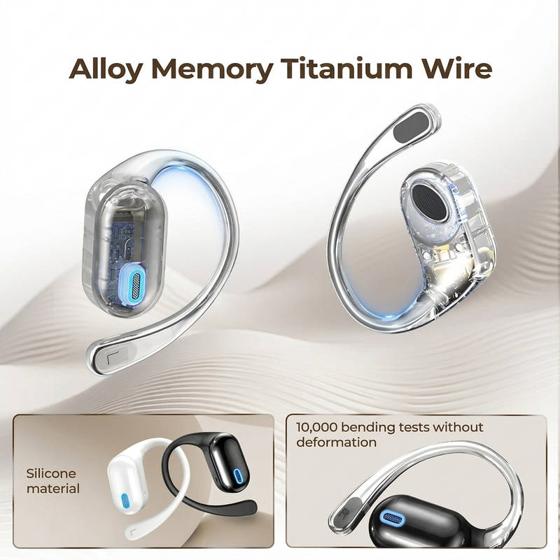 Wireless Earbuds with Power Bank Charging Case, IPX5 Waterproof Bluetooth 6.0 Sports Headphones