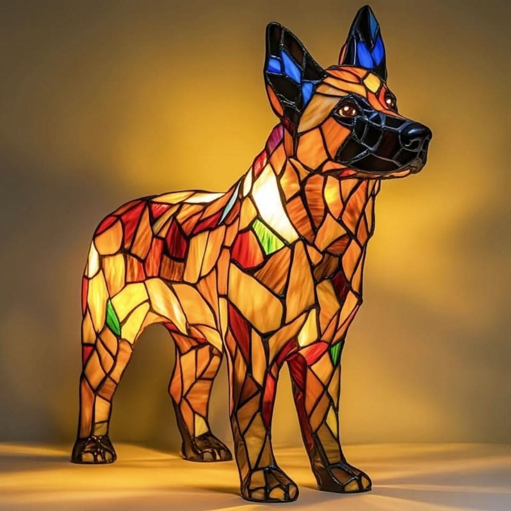 Dog Breed LED Night Light - Artistic USB Lamp