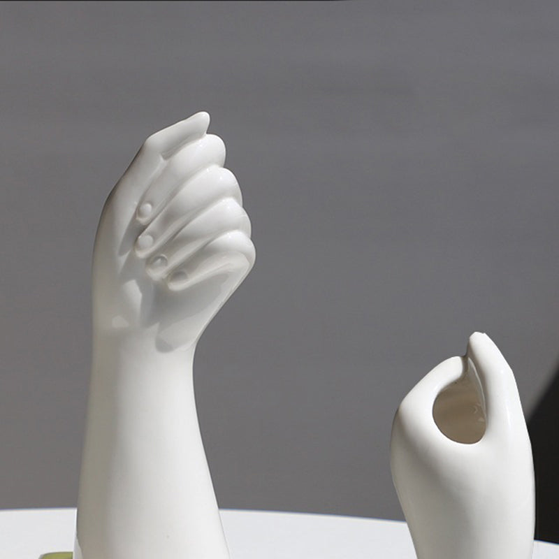 Ceramic Decorative Vase for Fresh or Dried Flowers