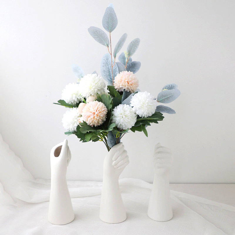 Ceramic Decorative Vase for Fresh or Dried Flowers