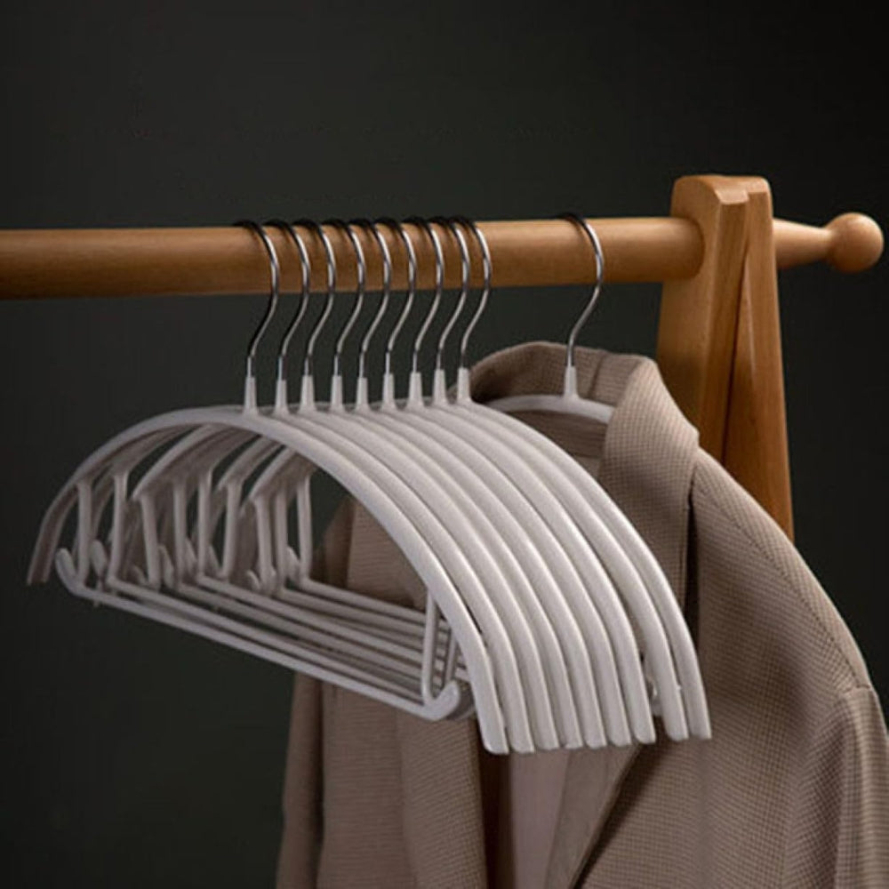Soft-Touch Non-Slip Clothes Hangers for Coats and Dresses