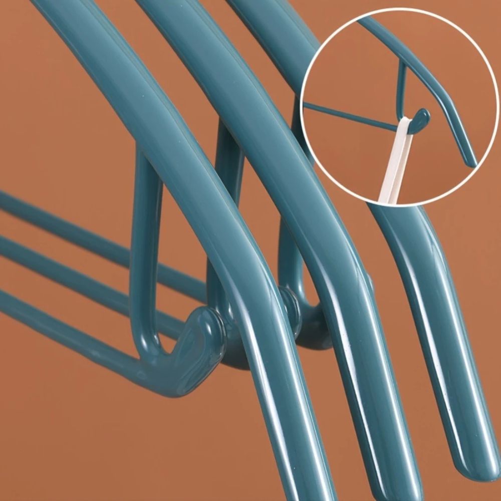 Soft-Touch Non-Slip Clothes Hangers for Coats and Dresses