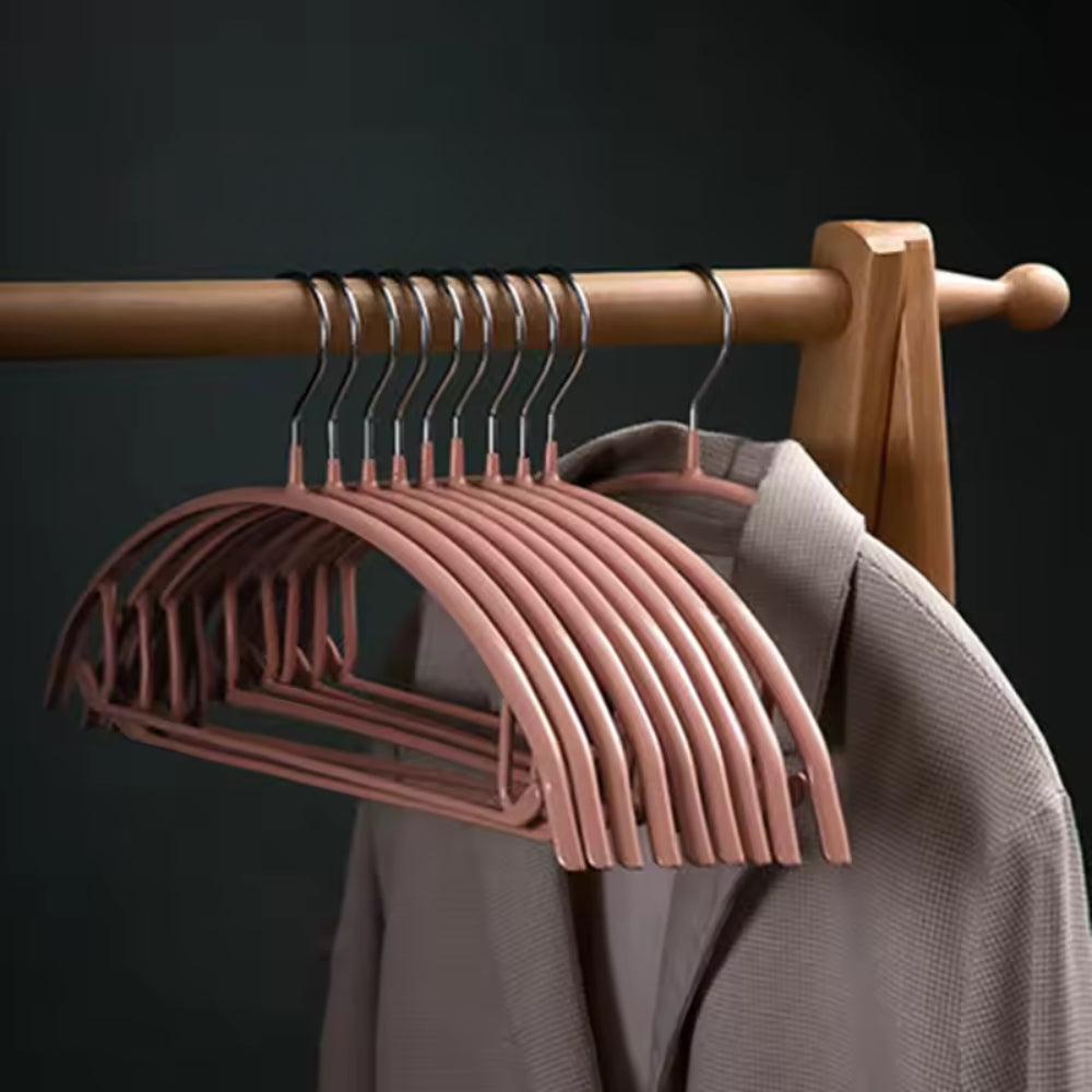 Soft-Touch Non-Slip Clothes Hangers for Coats and Dresses