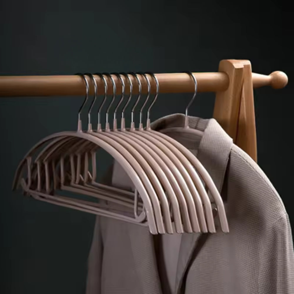 Soft-Touch Non-Slip Clothes Hangers for Coats and Dresses