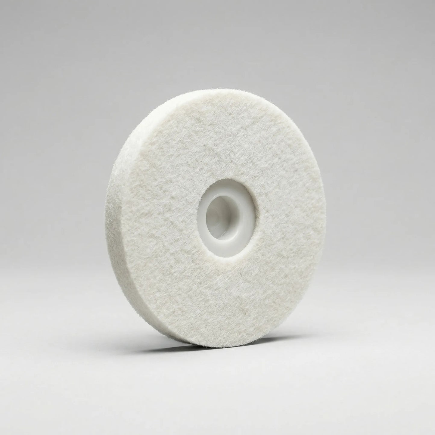 Round Polishing Disc for Angle Grinders - Soft Fiber Surface for Cars and Metal