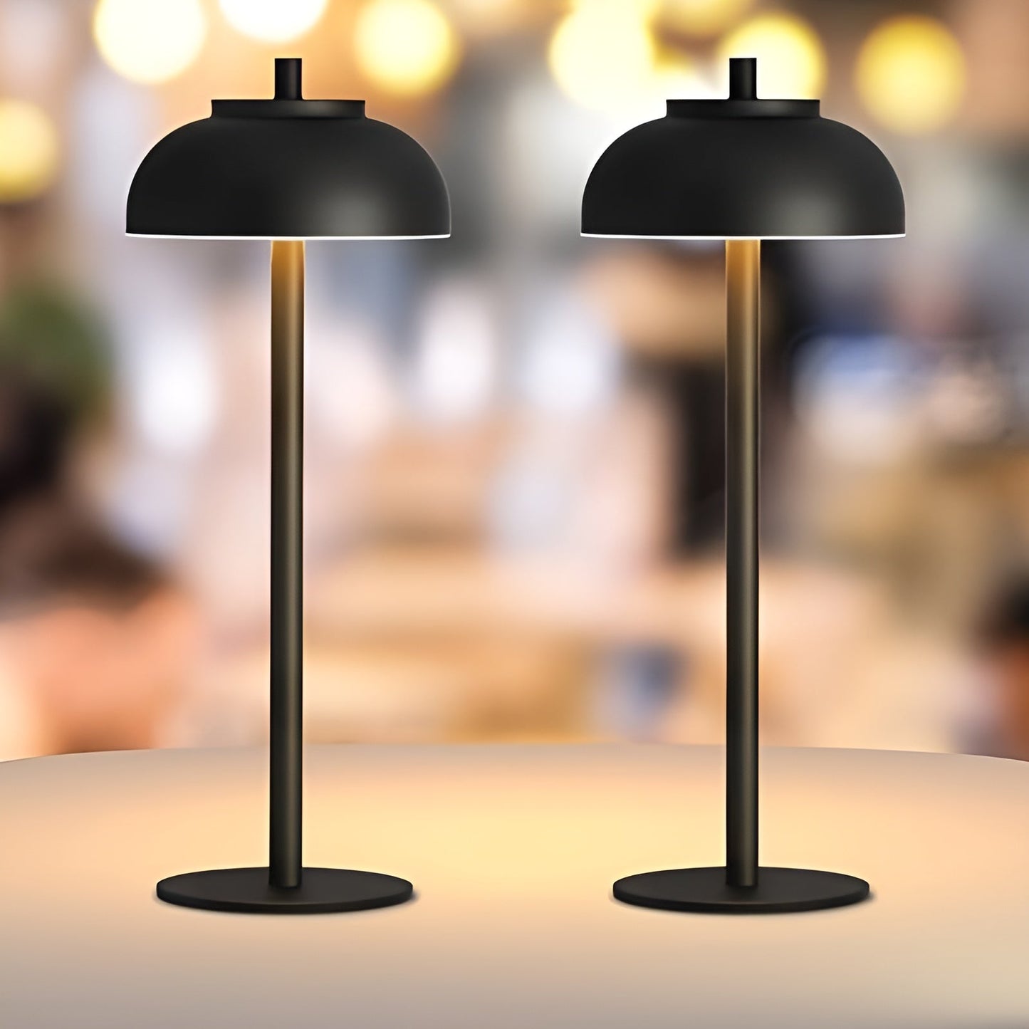 Rechargeable Dimmable LED Table Lamp with Three Light Modes