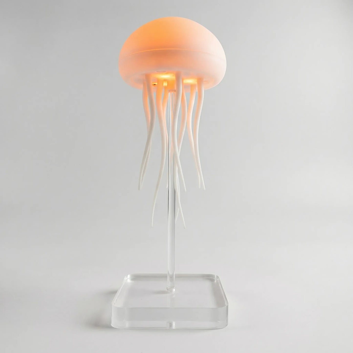 Color-Changing Jellyfish LED Table Lamp with Voice Control