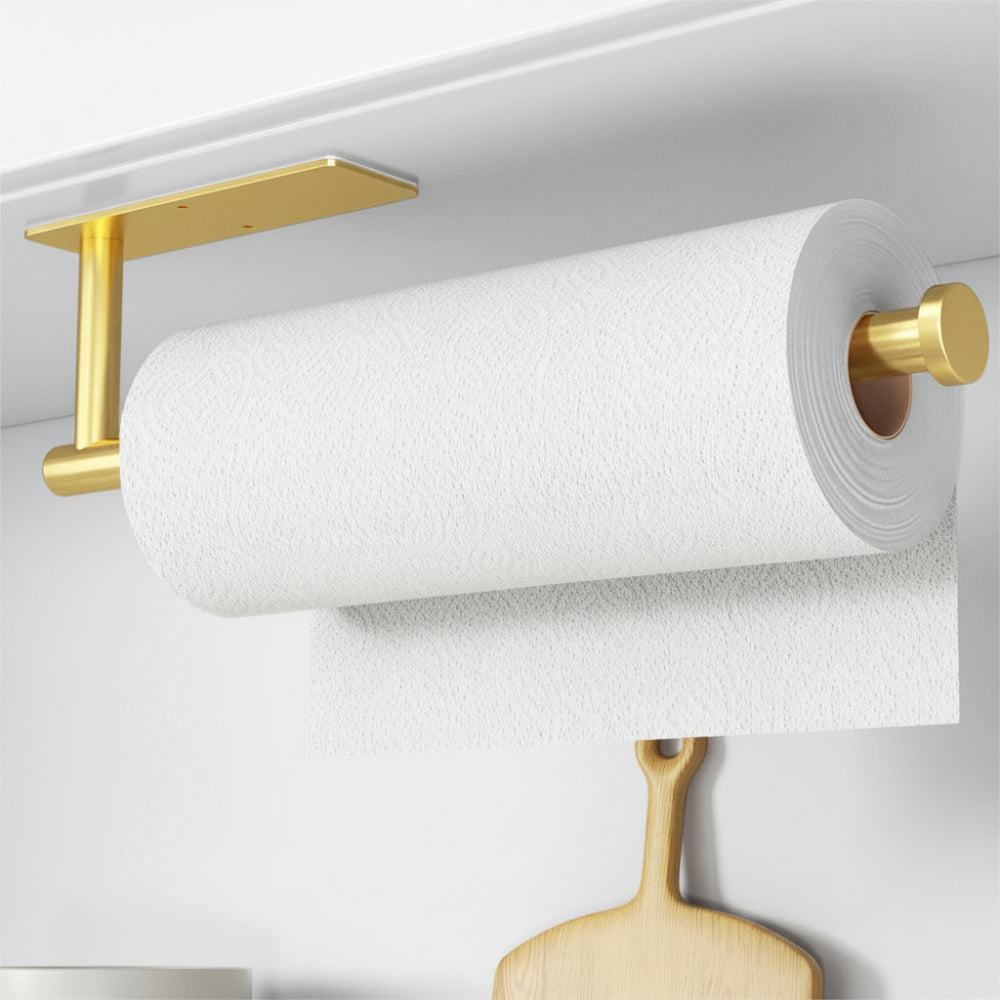 Wall Mounted Paper Towel Holder in Matte Black Stainless Steel