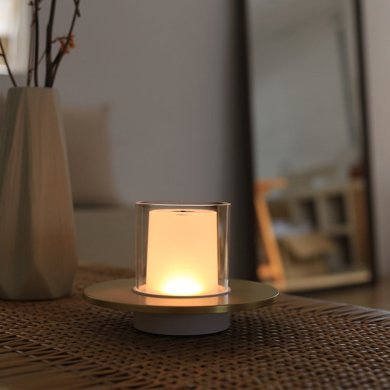 Rechargeable Touch Control Table Lamp with Adjustable Brightness