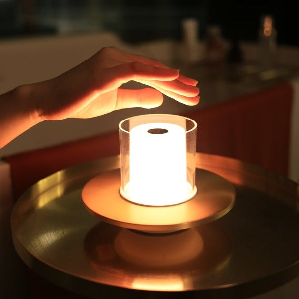 Rechargeable Touch Control Table Lamp with Adjustable Brightness