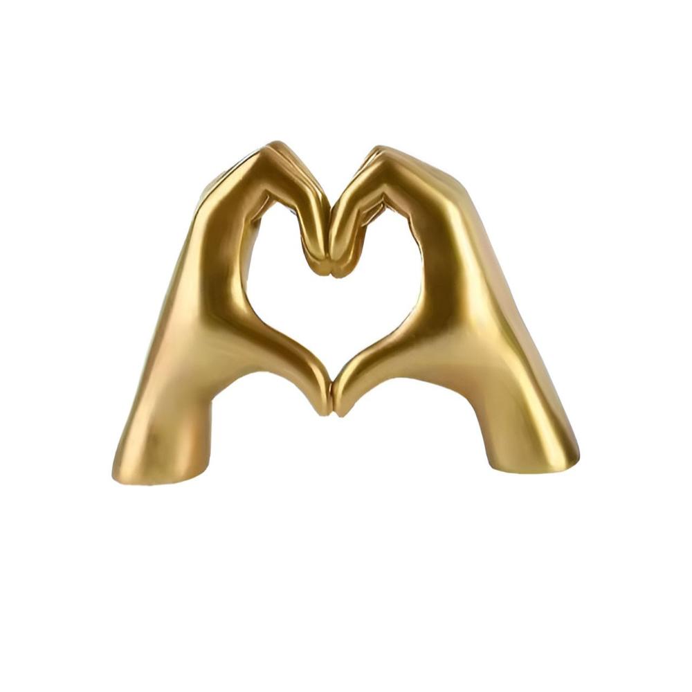 Heart-Shaped Love Hands Wall Art