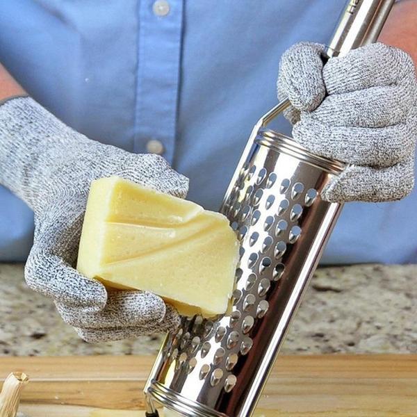 Class 5 Cut-Resistant Safety Gloves for Woodworking and Kitchen Tasks