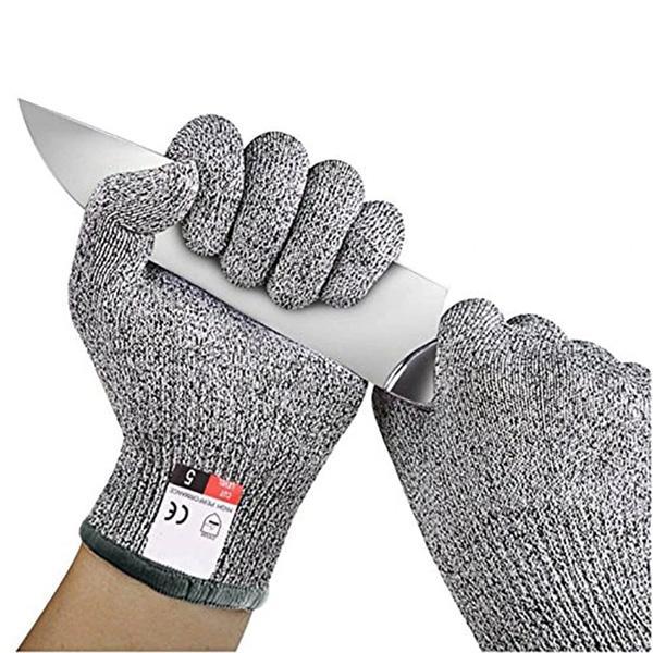 Class 5 Cut-Resistant Safety Gloves for Woodworking and Kitchen Tasks