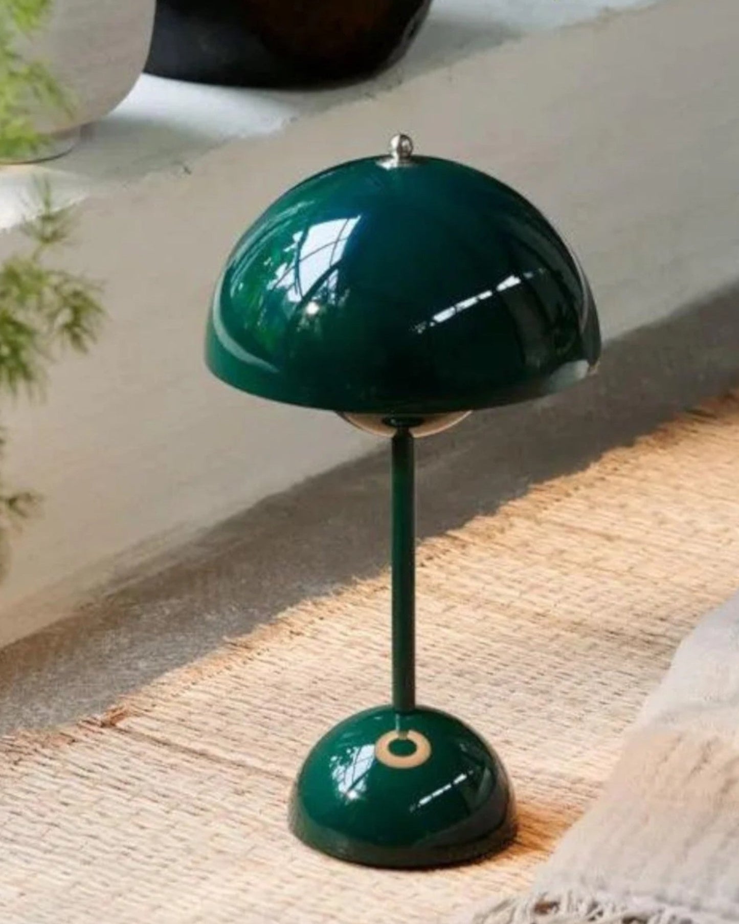 Dimmable Scandinavian Metal LED Table Lamp