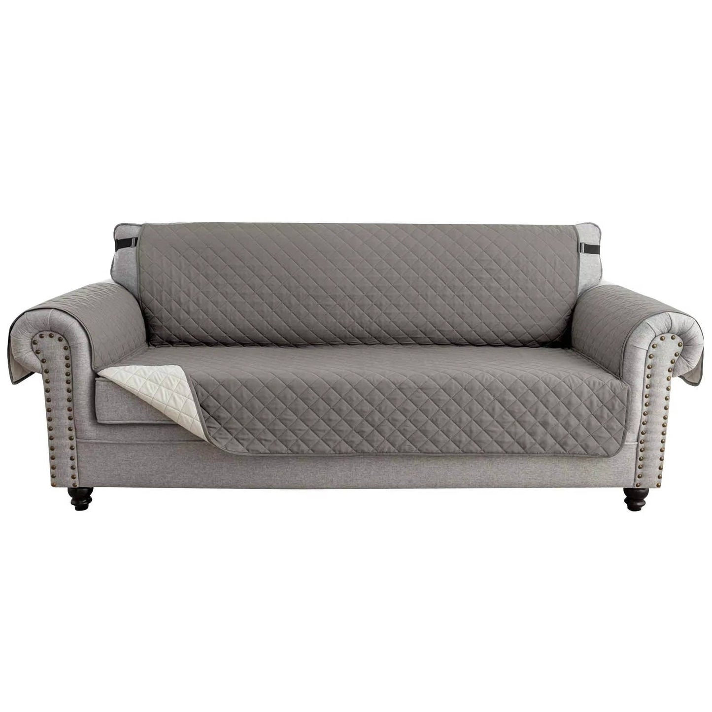 Reversible Water Resistant Sofa Cover for 3 Cushion Couch