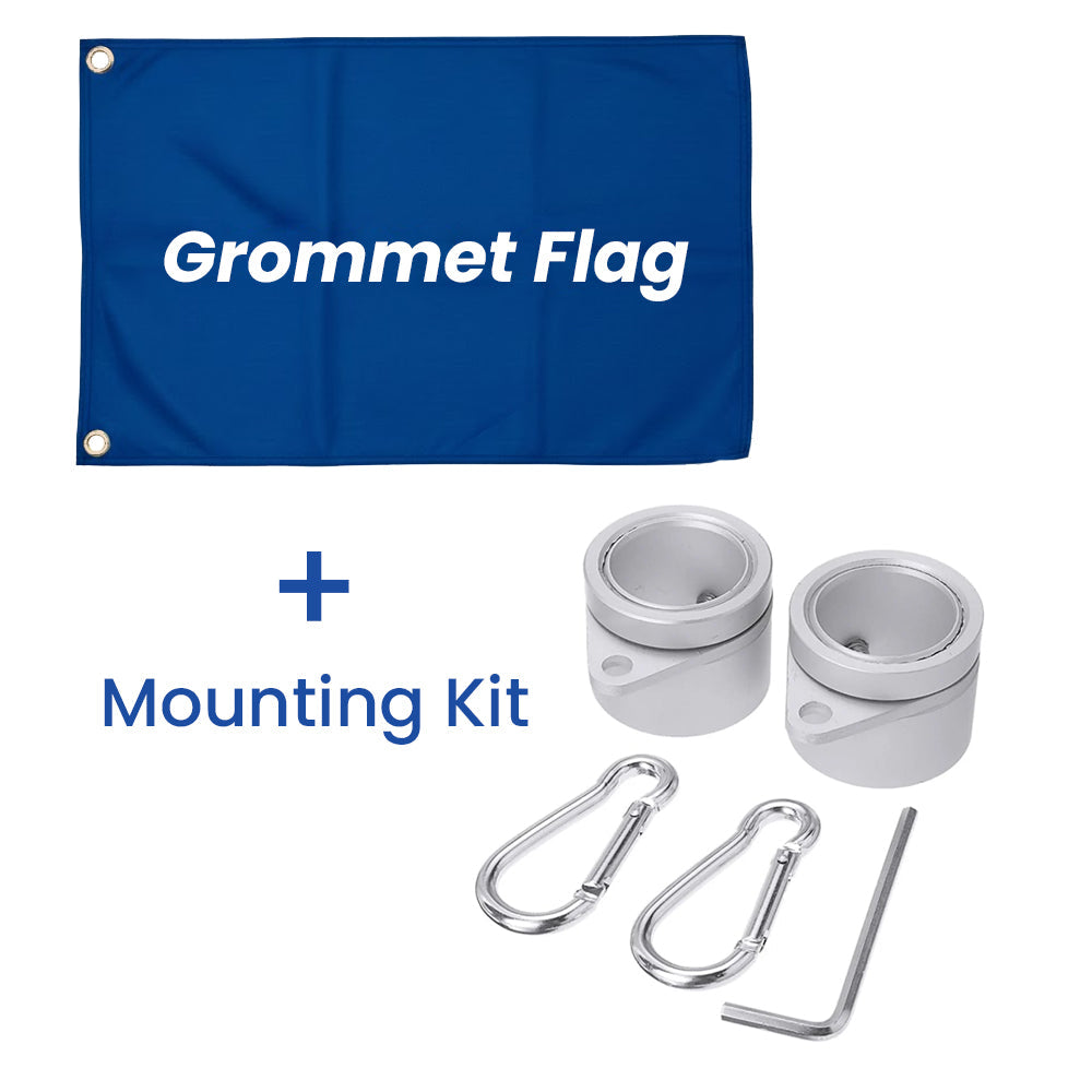 Lest We Forget Grommet Flag for Anzac Day and Remembrance Day