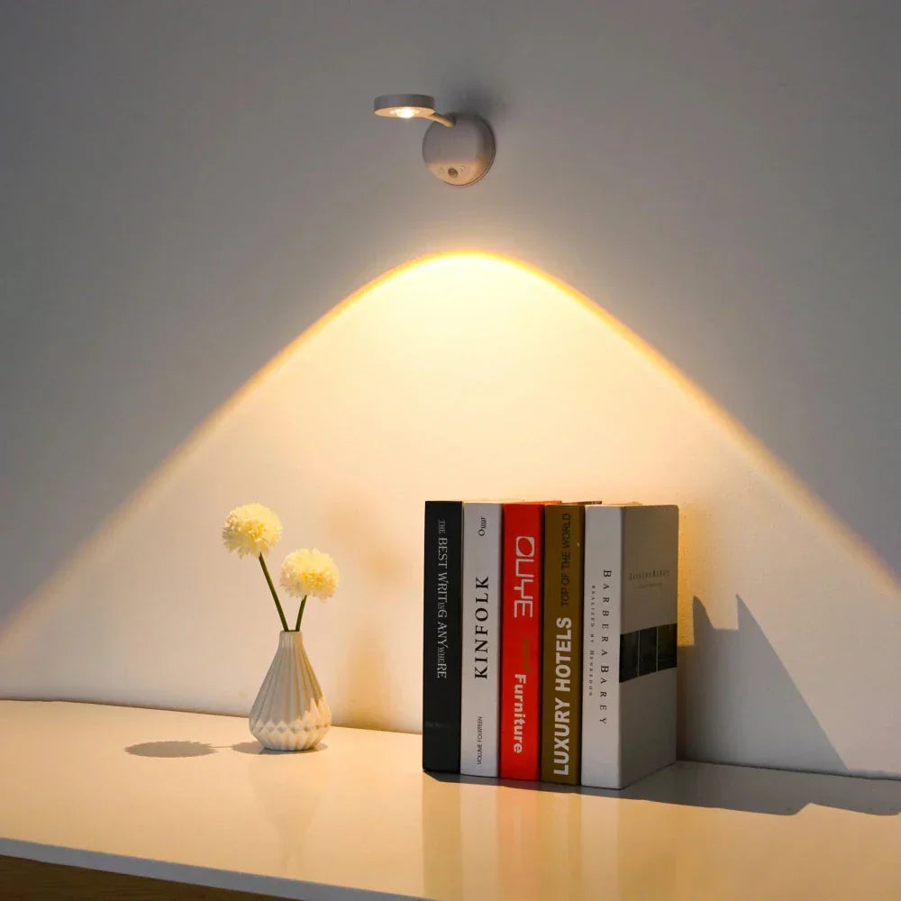 Motion Sensor Adjustable LED Wall Spotlight