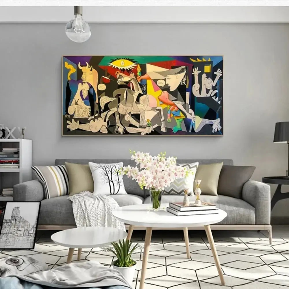 Guernica Picasso Canvas Art Print on Cotton