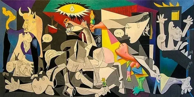 Guernica Picasso Canvas Art Print on Cotton