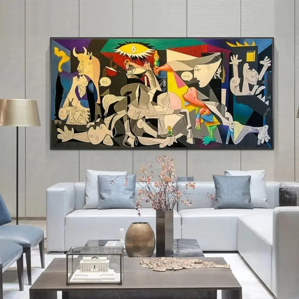 Guernica Picasso Canvas Art Print on Cotton