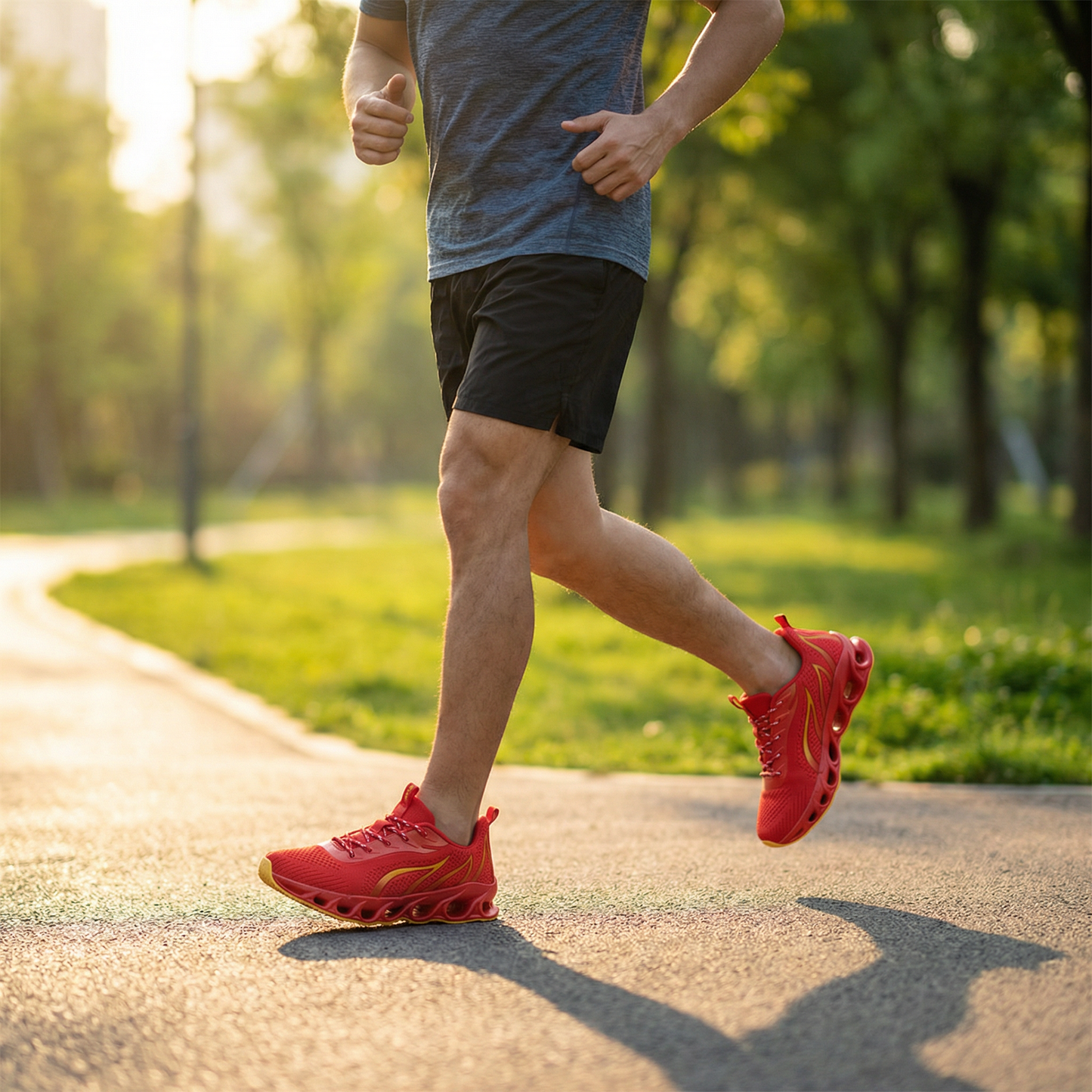 Men's Lightweight Breathable Orthopedic Running Shoes