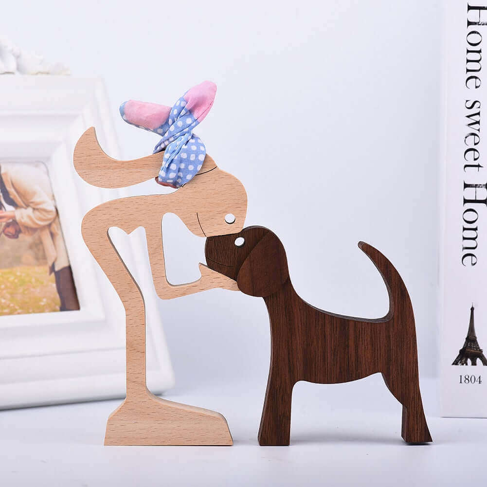 Danish Hand-Carved Wooden Animal Ornaments