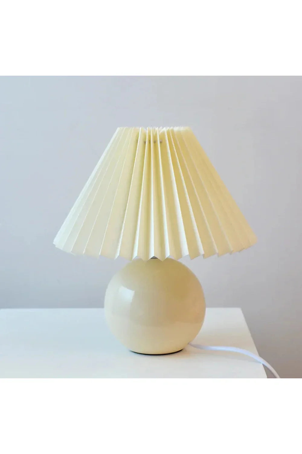 Vintage Ceramic Folding Table Lamp