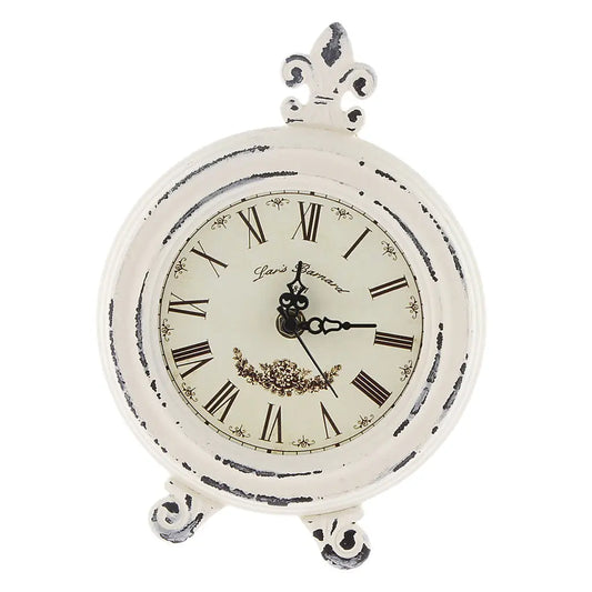 Vintage European Style Wooden Alarm Clock