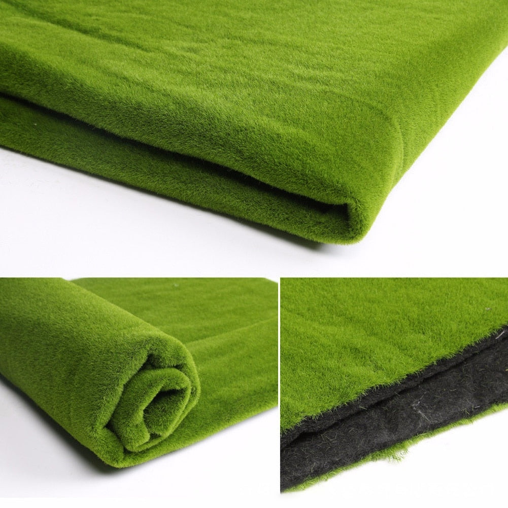 Artificial Moss Lawn Ornament for Indoor and Outdoor Decor