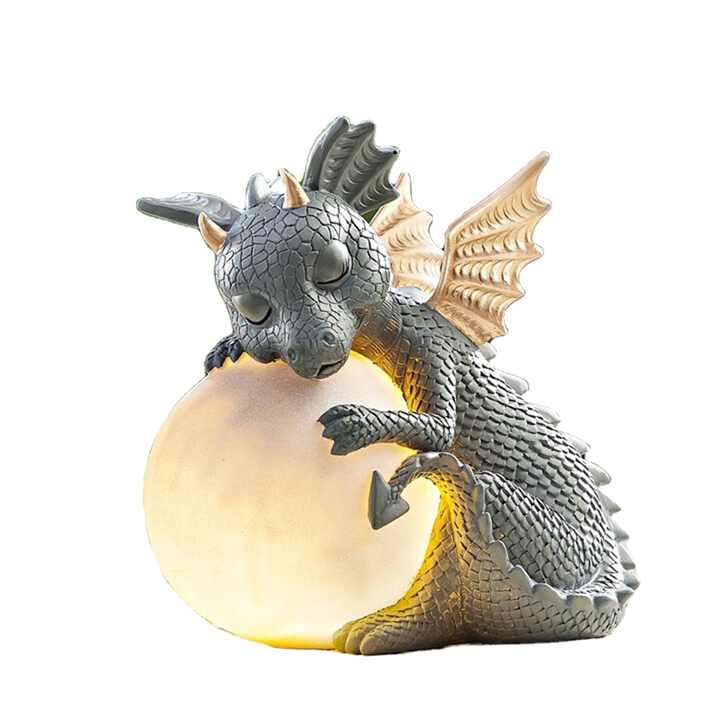 Dragon-Shaped LED Table Lamp - Eco-Friendly Night Light