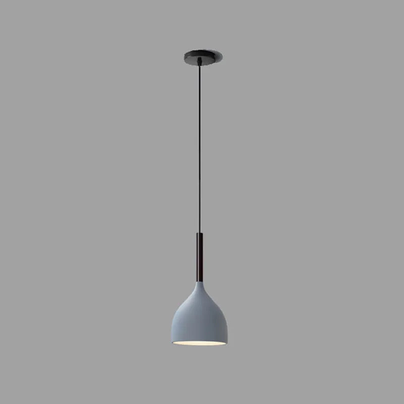 Modern Metal Pendant Light for Dining Room and Bar - E27 Socket, LED Compatible