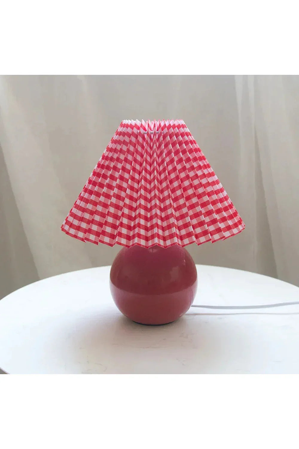 Vintage Ceramic Folding Table Lamp