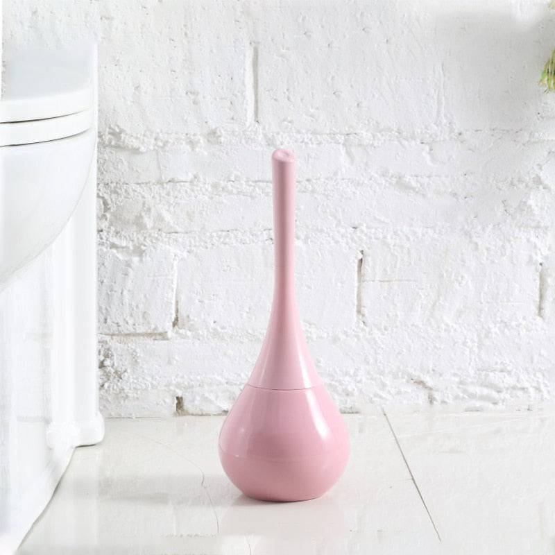 Elegant Hygienic Toilet Brush with Spill-Proof Design