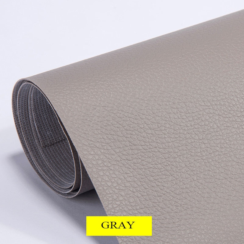 Self-Adhesive Leather Repair Patch Kit for Synthetic Surfaces