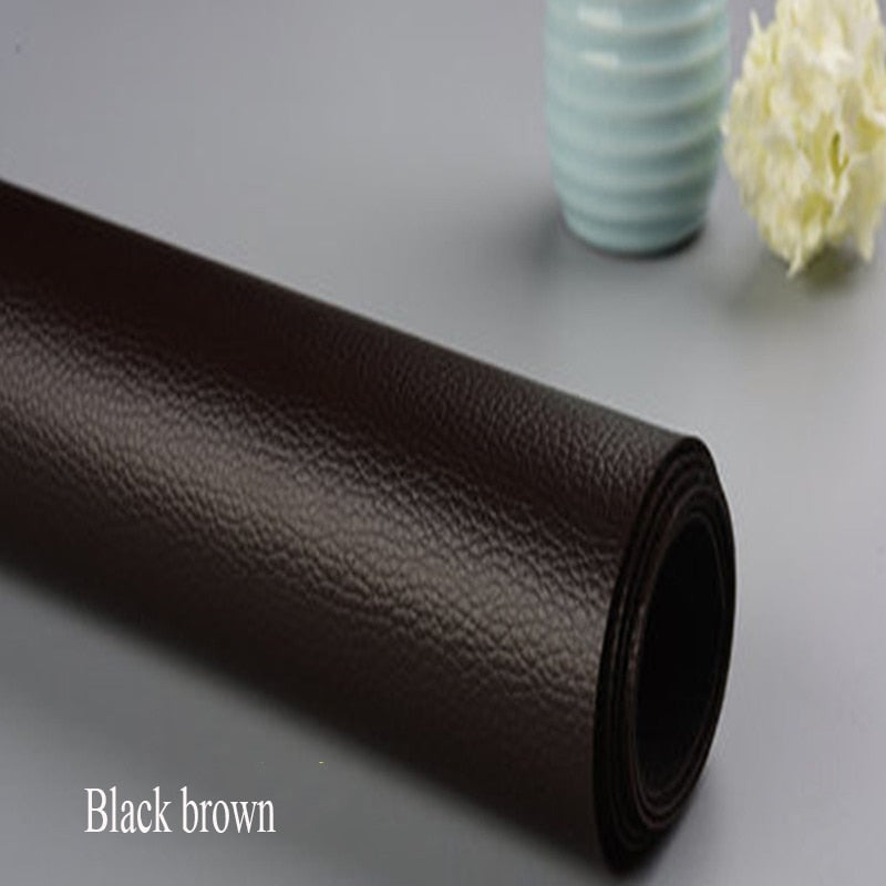 Self-Adhesive Leather Repair Patch Kit for Synthetic Surfaces