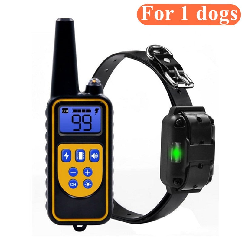 Waterproof Electric Dog Training Collar with Vibration and Sound Modes