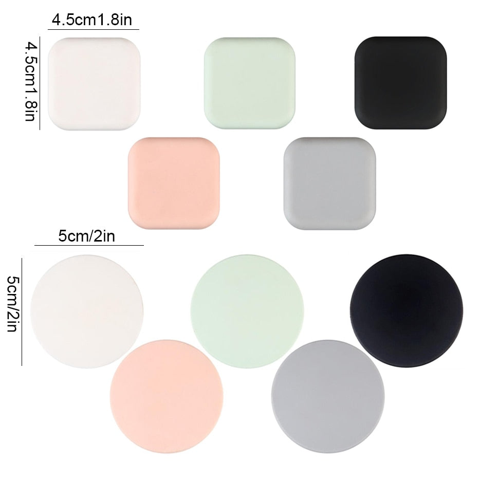 Silicone Door Stopper with Self-Adhesive Shock Absorption