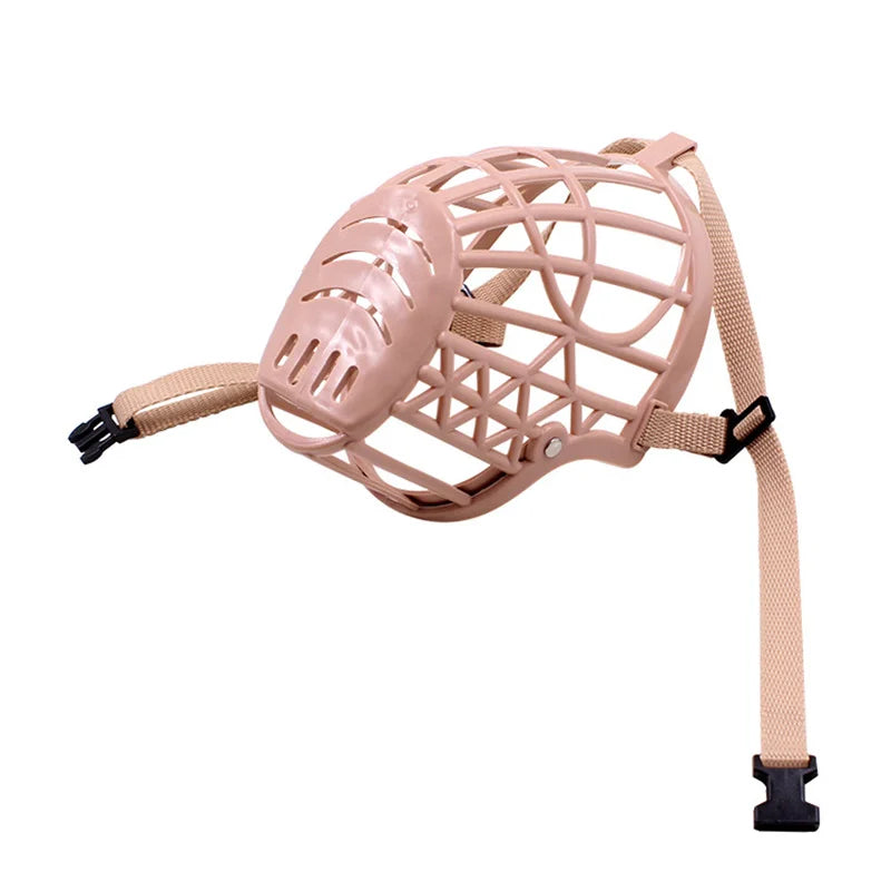 Breathable Adjustable Dog Muzzle for Comfortable Fit