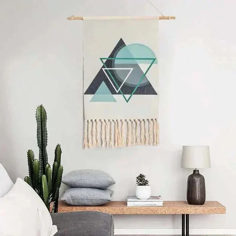 Boho Cotton Macrame Wall Hanging Rug