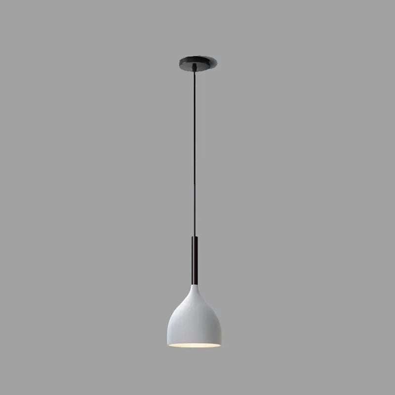 Modern Metal Pendant Light for Dining Room and Bar - E27 Socket, LED Compatible
