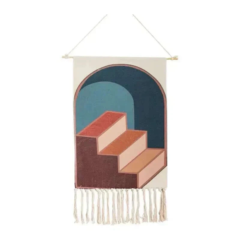 Boho Cotton Macrame Wall Hanging Rug