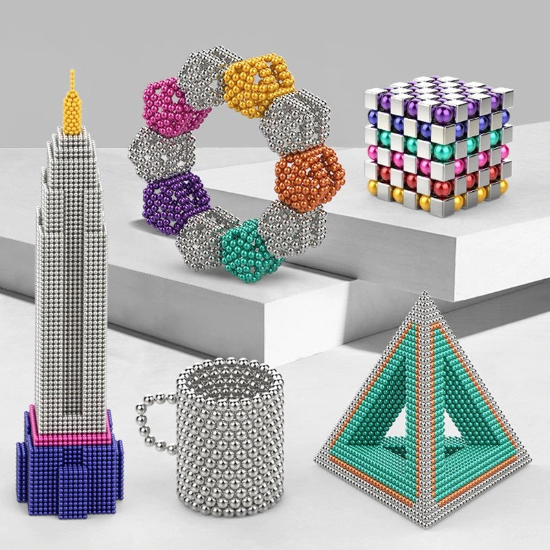 Magnetic Building Balls for Creative Play and Skill Development
