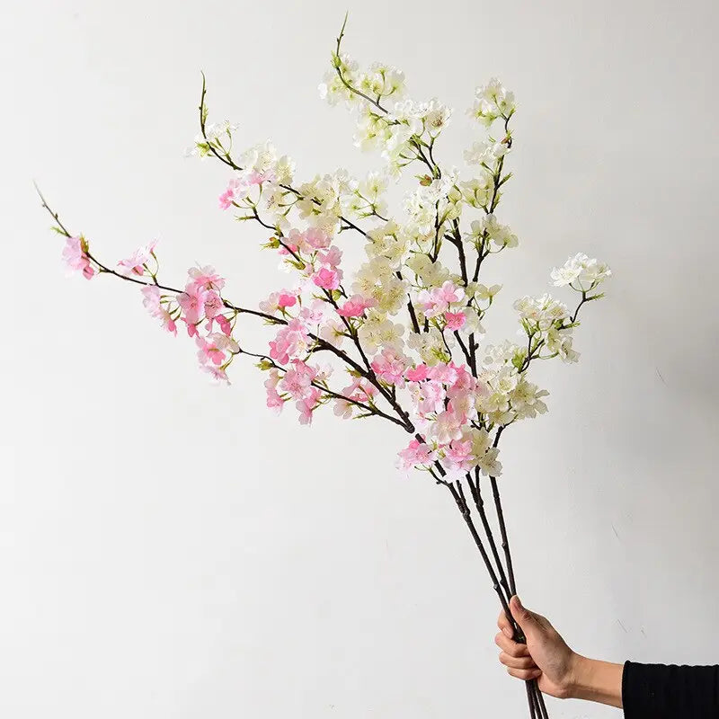 Silk Cherry Blossom Branch - 109 cm Artificial Flowers