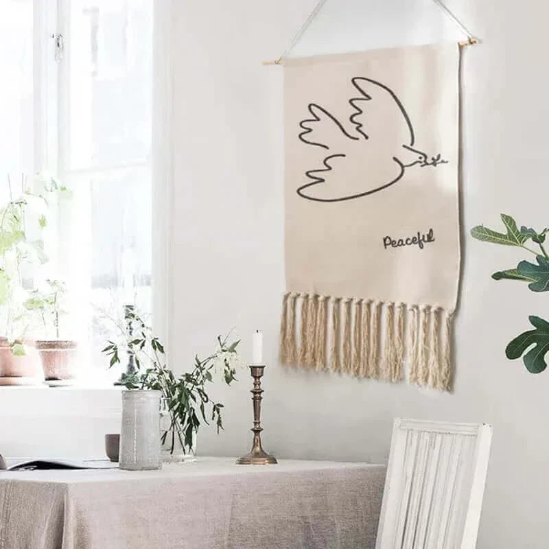 Boho Cotton Macrame Wall Hanging Rug