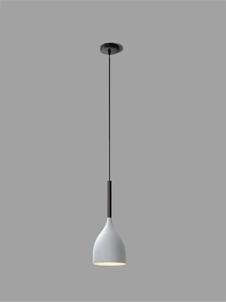 Modern Metal Pendant Light for Dining Room, Café, Bar - E27 Socket with LED Bulbs