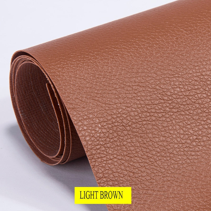 Self-Adhesive Leather Repair Patch Kit for Synthetic Surfaces